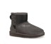 Женские мини угги Classic Mini Ugg Sparkle Boot Grey