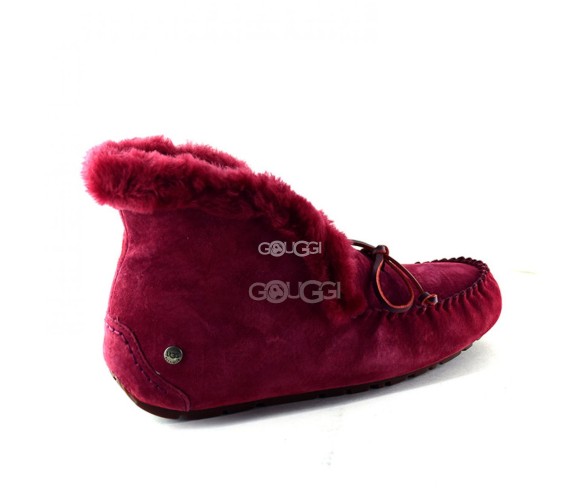 Женские мокасины Alena Red Wine