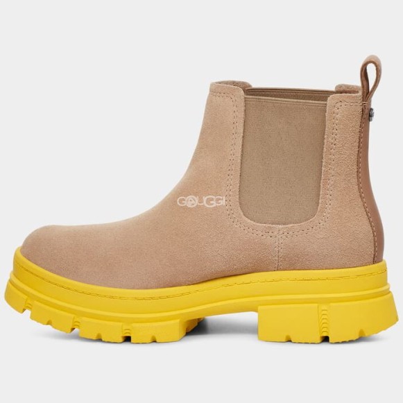 Женские ботинки UGG Ashton Chelsea Suede Sand
