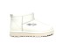 Женские кожаные ультра мини угги Ultra mini Leather White