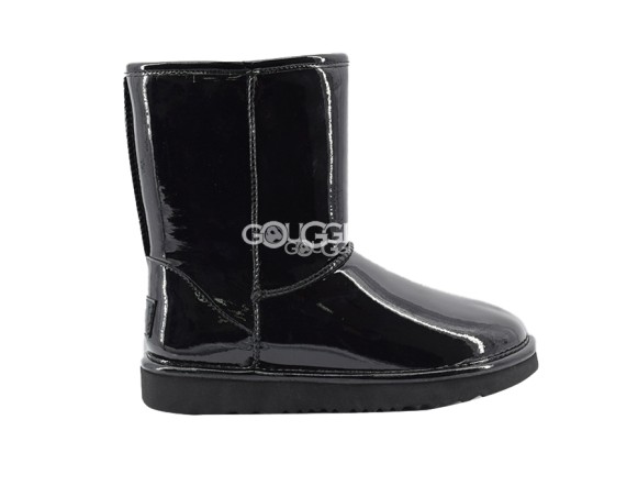 Женские угги Jimmy Choo Patent Black 