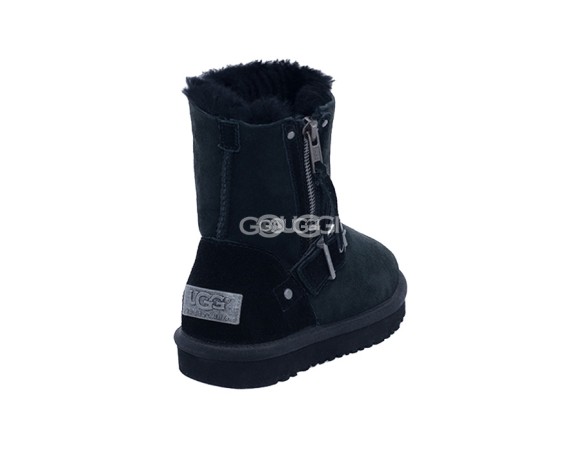 Детские короткие угги Kids Classic Short Blaise Black