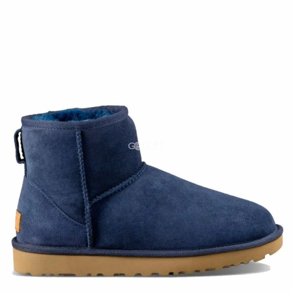 Мужские непромокаемые мини угги Ugg Mens Classic Mini II Navy