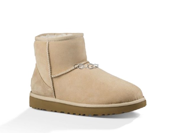 Женские мини угги Classic Mini Sand