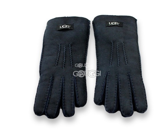 Женские удлиненные перчатки UGG Light Navy - 10030