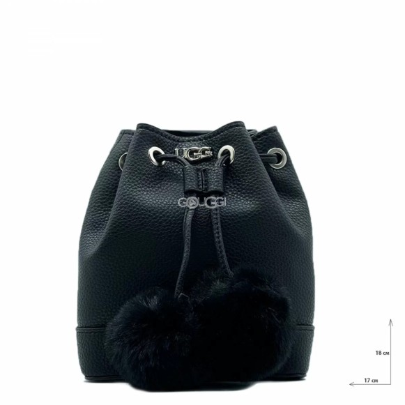 Сумка Ugg Aaliyah Bucket Crossbody Pom Black