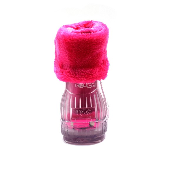 Женские прозрачные короткие угги Ugg Drizlita Clear Boot Pink