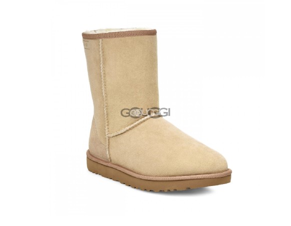 Женские короткие угги 40:40:40 Sand