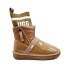Женские угги на молнии Ugg Clear Bling Bling Chestnut