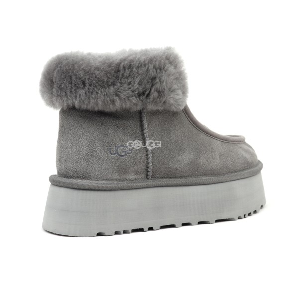 Женские угги на платформе Ugg Funkette Platform Boots Grey