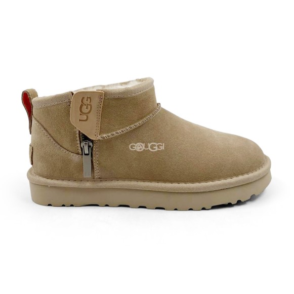 Женские ультра мини угги на молнии Ugg Women's Ultra Mini Sand Zip