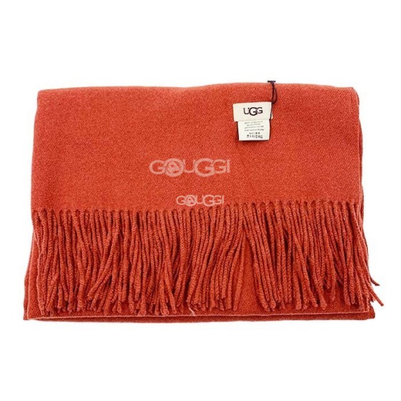 Кирпичный шарф UGG