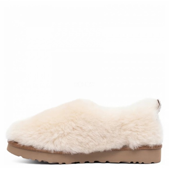 Женские слипоны Ugg Hailey Fluff Slippers Natural