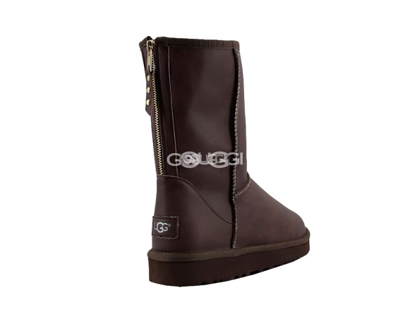 Мужские угги на молнии UGG One ZIP MENS Metallic Chocolate 